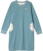【ツモリチサト スリープ/tsumori chisato SLEEP】のツモリチサト ワンピース 長袖 ルームウェア 綿100%(本体) レディース UNX587 /ワコール 人気、トレンドファッション・服の通販 founy(ファニー) ファッション Fashion レディースファッション Fashion for Women ワンピース Dresses ネコ Cat, Feline Motif パジャマ Pajamas, Sleepwear プリント Print, Printed Pattern ポケット Pocket, Pocket Detail ワンポイント One Point, Statement Accent 長袖 Long Sleeve, Full Sleeve thumbnail ブルー|ID: prp329100004646792 ipo3291000000033542303