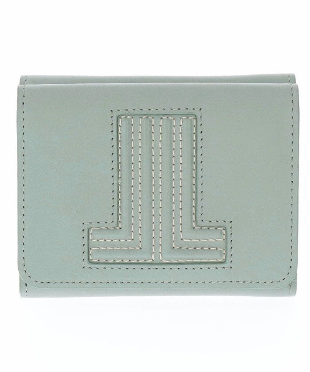 【ランバン オン ブルー/LANVIN en Bleu】のヴィジュ 三つ折り財布 インテリア・キッズ・メンズ・レディースファッション・服の通販 founy(ファニー) 　ファッション　Fashion　レディースファッション　Fashion for Women　ミニ財布・二つ折り財布　Wallets & Card Cases　シンプル　Simple, Minimal　スタイリッシュ　Stylish, Fashionable　財布　Wallet, Purse　グレイッシュブルー|ID: prp329100004646797 ipo3291000000033542430