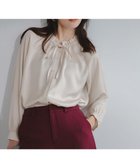 【エニィ スィス/any SiS】の【前後着用可能】ギャザーネック ブラウス アイボリー|ID: prp329100004646816 ipo3291000000033819200