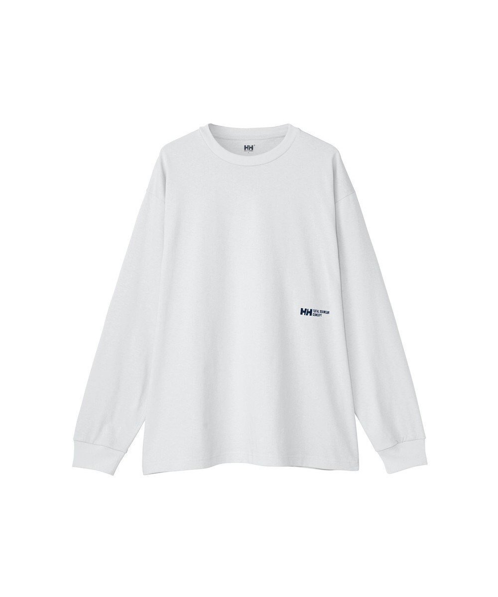 【ヘリーハンセン/HELLY HANSEN】の【速乾・UVカット】ロングスリーブ HHキーコンセプトティー インテリア・キッズ・メンズ・レディースファッション・服の通販 founy(ファニー) 　ファッション　Fashion　レディースファッション　Fashion for Women　トップス・カットソー　Cut & Sew Tops　シャツ・ブラウス・オフィスカジュアル　Elegant Blouses & Button-Ups　ロングTシャツ・Tシャツ　Longline T-Shirts & Tees　カットソー・ベーシックTシャツ　Cut-and-Sewn Tops / Stretch Tees & Basics　新作・新入荷　New Arrivals / New In　カットソー　Cut and Sewn Top　シンプル　Simple, Minimal　スタンダード　Standard, Basic　スリーブ　Sleeve, Long Sleeve / Short Sleeve　ロング　Long, Long-Length　夏　Summer　S/S・春夏　SS, Spring/Summer, Warm Season　A/W・秋冬　Autumn/Winter　クリアホワイト|ID: prp329100004646826 ipo3291000000033543118