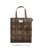 【ルートート/ROOTOTE】の3605【ラミネート加工 A4収納】EU.アーキャトル.ラミネート-T 03:チェック・ブラウン|ID: prp329100004646830 ipo3291000000033543140