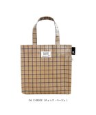 【ルートート/ROOTOTE】の3606【ラミネート加工 正方形型】EU.スクエア.ラミネート-T 04:チェック・ベージュ|ID: prp329100004646831 ipo3291000000033543150