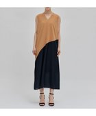 【ベイジ,/BEIGE,】のARAZY / Vネックワンピース Camel×Navy|ID: prp329100004646845 ipo3291000000033659579