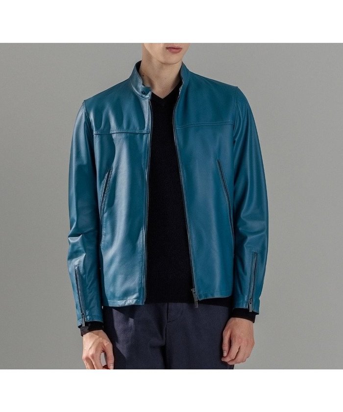 【ジョゼフ オム/JOSEPH HOMME / MEN】のライトラムナッパ レザー シングルライダース インテリア・キッズ・メンズ・レディースファッション・服の通販 founy(ファニー) https://founy.com/ ファッション Fashion メンズファッション Fashion for Men アウター Men's Coats Outerwear イタリア Italy シンプル Simple, Minimal ジップ Zip, Zipper ジャケット Jacket, Outerwear スラックス Slacks, Dress Pants デニム Denim, Jeans Material フロント Front, Front Design ポケット Pocket, Pocket Detail ライダースジャケット Riders, Biker Jacket A/W・秋冬 Autumn/Winter S/S・春夏 SS, Spring/Summer, Warm Season 夏 Summer |ID: prp329100004647777 ipo3291000000033973758