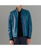 【ジョゼフ オム/JOSEPH HOMME / MEN】のライトラムナッパ レザー シングルライダース ダルブルー系|ID: prp329100004647777 ipo3291000000033973759