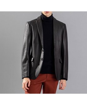 【ジョゼフ オム/JOSEPH HOMME / MEN】の【LEON 9月号掲載】 WEB限定 ライトゴートシュリンクレザー ジャケット 人気、トレンドファッション・服の通販 founy(ファニー) ファッション Fashion メンズファッション Fashion for Men アウター Men's Coats Outerwear テーラードジャケット Tailored Jackets & Blazers イタリア Italy 9月号 September Issue シェイプ Shape, Slim Fit ジャケット Jacket, Outerwear センター Center, Center Line 雑誌 Magazine, Fashion Magazine フラップ Flap, Flap Pocket ベーシック Basic, Essential ポケット Pocket, Pocket Detail A/W・秋冬 Autumn/Winter エレガント 上品 Elegant |ID:prp329100004647778