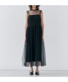 【ベイジ,/BEIGE,】の【洗える・GISELe 4月号掲載】KALMIA / ノースリーブチュールドレス 人気、トレンドファッション・服の通販 founy(ファニー) 雑誌掲載アイテム Magazine Picks & Fashion Features ファッション雑誌 Fashion Magazines ジゼル GISELe ファッション Fashion レディースファッション Fashion for Women ワンピース Dresses フォーマル・パーティードレス・結婚式用ドレス Elegant & Casual Dresses 洗える Machine Washable キャミソール Camisole, Spaghetti Strap Top 4月号 April Issue サテン Satin, Glossy Fabric シンプル Simple, Minimal 雑誌 Magazine, Fashion Magazine チュール Tulip, Tulip Motif デニム Denim, Jeans Material トリミング Trimming, Decorative Edge ドレス Dress, One-Piece ノースリーブ Sleeveless, No-Sleeve A/W・秋冬 Autumn/Winter S/S・春夏 SS, Spring/Summer, Warm Season 夏 Summer エレガント 上品 Elegant thumbnail Black|ID: prp329100004647791 ipo3291000000033552032
