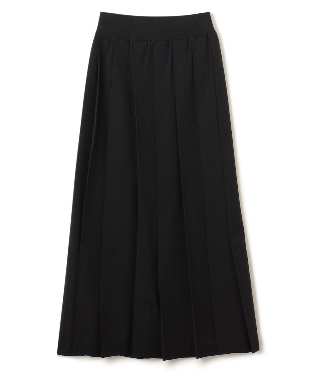 【アンクレイヴ/uncrave】の【手洗い可】ドライタッチ ニット プリーツ スカート(uncrave WHITE) インテリア・キッズ・メンズ・レディースファッション・服の通販 founy(ファニー) 　ファッション　Fashion　レディースファッション　Fashion for Women　スカート　Skirts　プリーツスカート / 上品フェミニンスタイル　Pleated Skirts　春　Spring　カーディガン　Cardigan, Knitwear　ギャザー　Gathered, Ruffled　ショート　Short, Short Length　ストレッチ　Stretch, Stretchy Fabric　セットアップ　Set-Up, Coordinated Outfit　プリーツ　Pleats, Pleated　ロング　Long, Long-Length　S/S・春夏　SS, Spring/Summer, Warm Season　夏　Summer　エレガント 上品　Elegant　ブラック|ID: prp329100004647793 ipo3291000000034274347