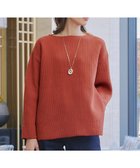 【ティアクラッセ/Tiaclasse】の【洗える】軽量ワイドスリーブニット オレンジ|ID: prp329100004647873 ipo3291000000034674736