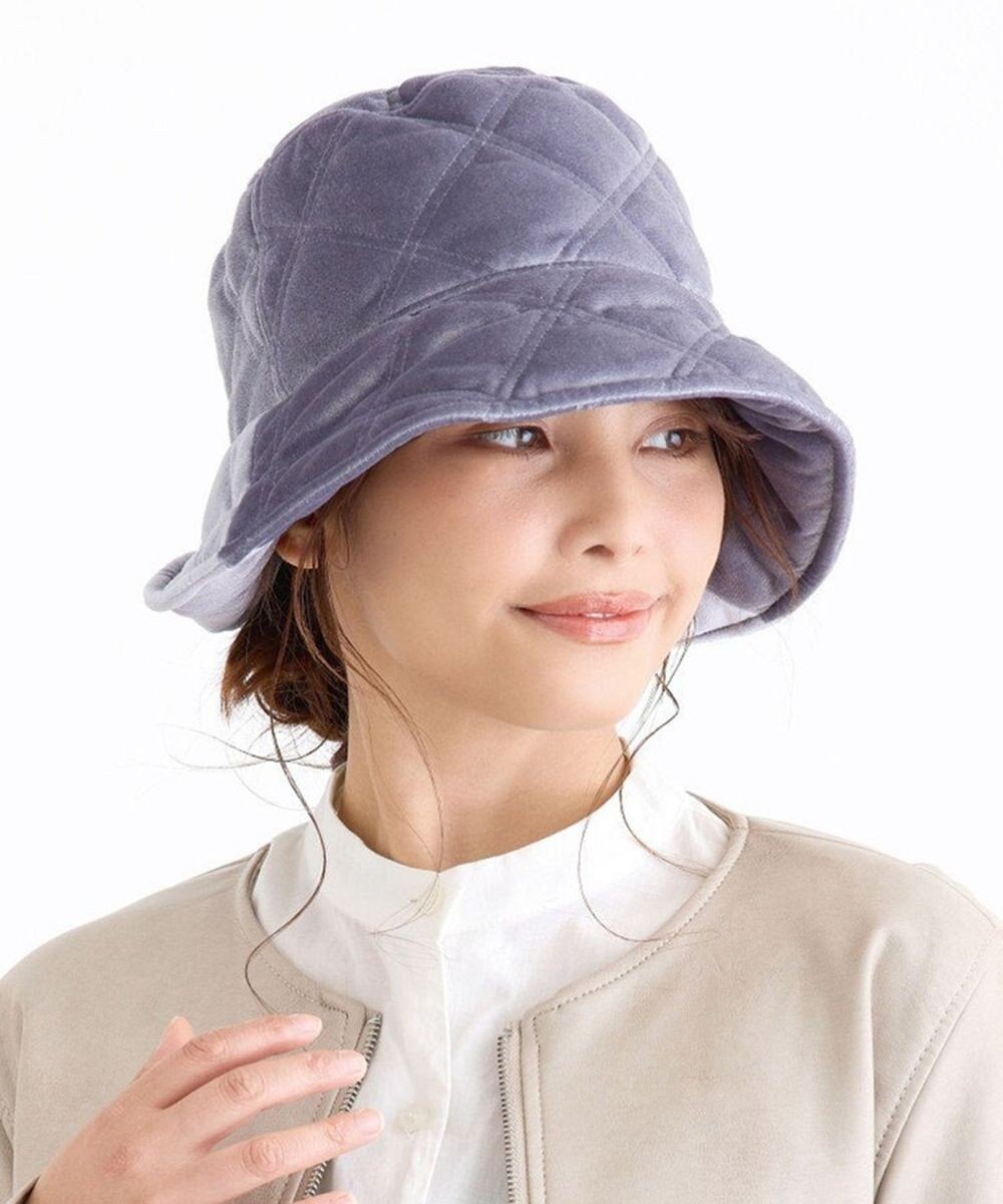 【アトレナ/ATRENA】の光電子糸キルティングバケハ 人気、トレンドファッション・服の通販 founy(ファニー) ファッション Fashion レディースファッション Fashion for Women キャップ&ハット Hats & Caps ベロア Velour, Soft Velvet 帽子 Hat, Headwear 冬 Winter / This Winter エレガント 上品 Elegant other-1|ID: prp329100004647929 ipo3291000000034467834
