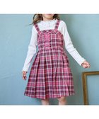 【エニィ/ANY / KIDS】のチェックプリーツジャンパースカート ピンク系|ID: prp329100004648584 ipo3291000000034463976