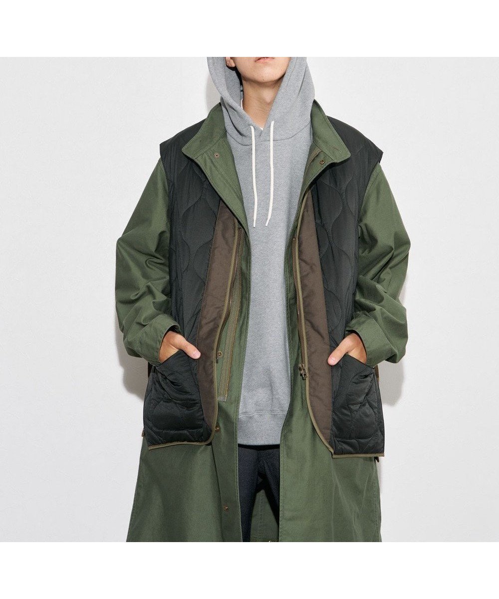 【ジェイプレスヨークストリート/J.PRESS YORK STREET】の【UNISEX】モッズコート インテリア・キッズ・メンズ・レディースファッション・服の通販 founy(ファニー) ファッション Fashion レディースファッション Fashion for Women アウター Coat / Outerwear Collection コート・ロングコート・ピーコート Long Coats, Peacoats & More レディースジャケット・軽アウター Jackets モッズコート・ミリタリー風アウター Mods & Field Coats ユニセックス Unisex, Genderless インナー Innerwear ジャケット Jacket, Outerwear パーカー Hoodie, Parka ベスト Vest, Waistcoat ミリタリー Military, Army Style モッズコート Mods Coat, Military Parka ライナー Liner, Inner Layer A/W・秋冬 Autumn/Winter カーキ系|ID: prp329100004648613 ipo3291000000034257202