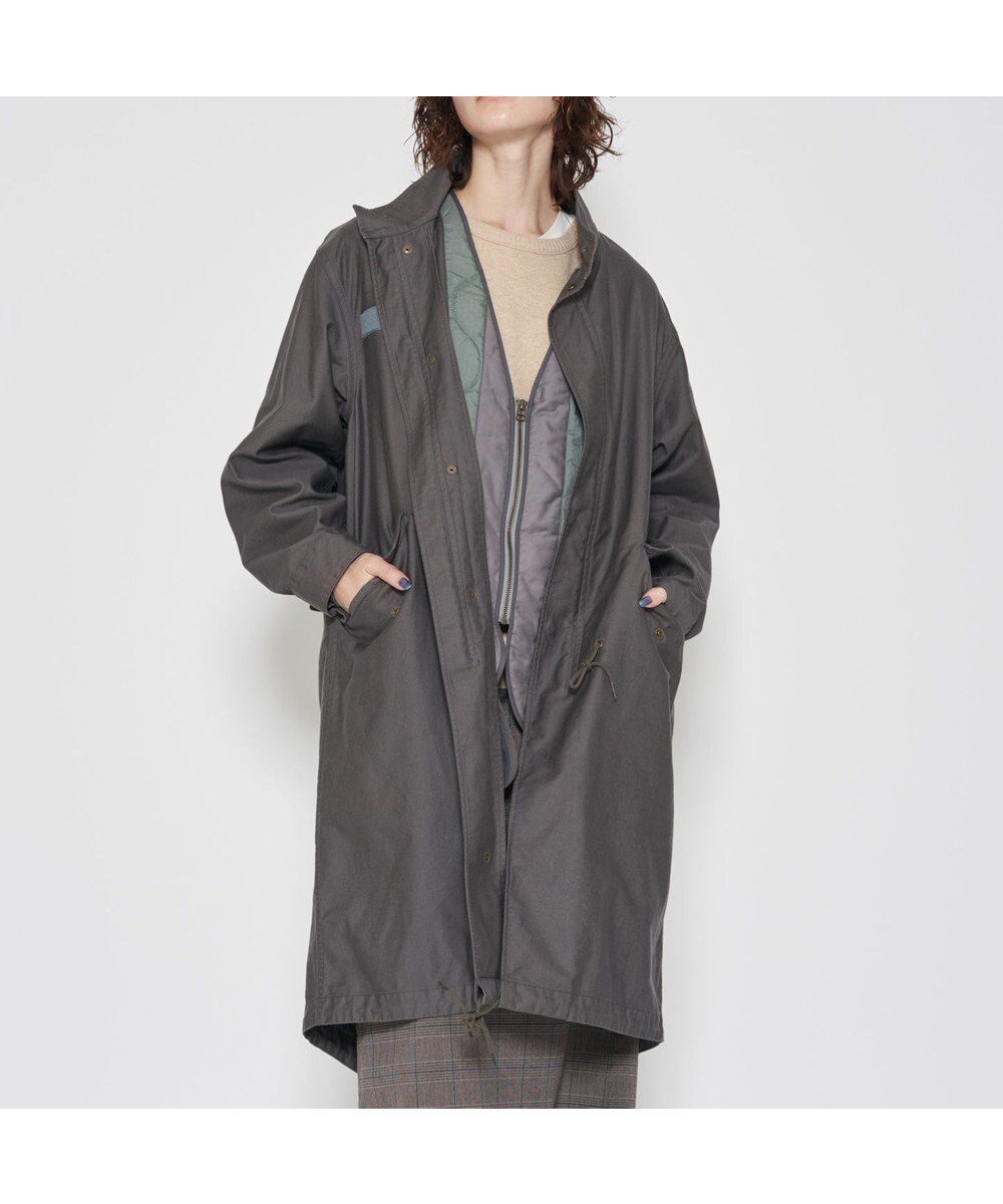 【ジェイプレスヨークストリート/J.PRESS YORK STREET】の【UNISEX】モッズコート インテリア・キッズ・メンズ・レディースファッション・服の通販 founy(ファニー) ファッション Fashion レディースファッション Fashion for Women アウター Coat / Outerwear Collection コート・ロングコート・ピーコート Long Coats, Peacoats & More レディースジャケット・軽アウター Jackets モッズコート・ミリタリー風アウター Mods & Field Coats ユニセックス Unisex, Genderless インナー Innerwear ジャケット Jacket, Outerwear パーカー Hoodie, Parka ベスト Vest, Waistcoat ミリタリー Military, Army Style モッズコート Mods Coat, Military Parka ライナー Liner, Inner Layer A/W・秋冬 Autumn/Winter グレー系|ID: prp329100004648613 ipo3291000000034257204