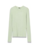 【ジョゼフ/JOSEPH】の【洗える】ファインリブメリノ ラウンドネックニット 人気、トレンドファッション・服の通販 founy(ファニー) ファッション Fashion レディースファッション Fashion for Women トップス・カットソー Cut & Sew Tops ニット Knit Tops & Sweaters イタリア Italy スリム Slim, Slim Fit セーター Sweater, Knitwear フィット Fit, Slim Fit 夏 Summer 春 Spring S/S・春夏 SS, Spring/Summer, Warm Season 洗える Machine Washable 長袖 Long Sleeve, Full Sleeve thumbnail Matcha|ID: prp329100004648624 ipo3291000000033564458