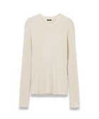 【ジョゼフ/JOSEPH】の【洗える】ファインリブメリノ ラウンドネックニット 人気、トレンドファッション・服の通販 founy(ファニー) ファッション Fashion レディースファッション Fashion for Women トップス・カットソー Cut & Sew Tops ニット Knit Tops & Sweaters イタリア Italy スリム Slim, Slim Fit セーター Sweater, Knitwear フィット Fit, Slim Fit 夏 Summer 春 Spring S/S・春夏 SS, Spring/Summer, Warm Season 洗える Machine Washable 長袖 Long Sleeve, Full Sleeve thumbnail Quail|ID: prp329100004648624 ipo3291000000033564459