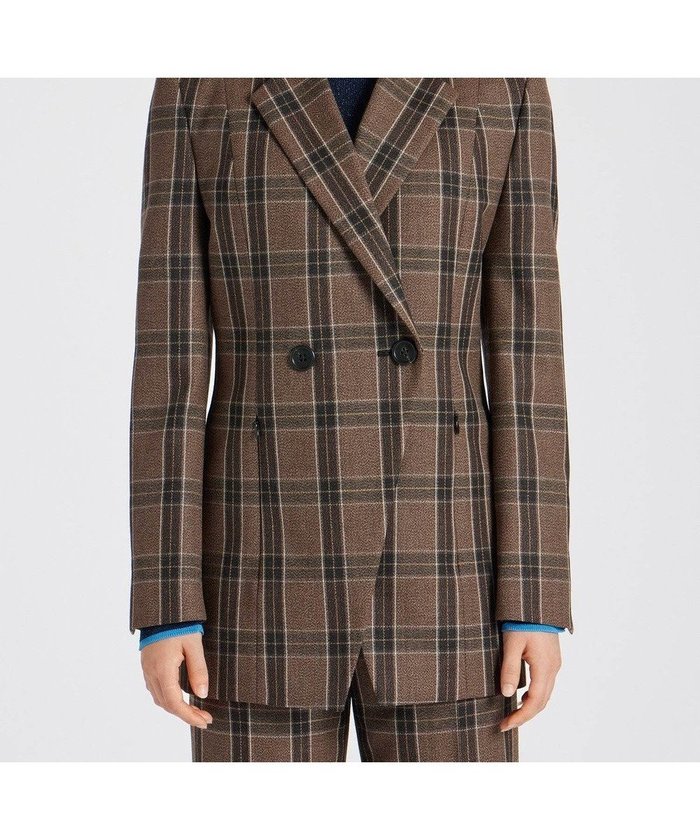 【ポール スミス/Paul Smith】のタータンチェック ジャケット インテリア・キッズ・メンズ・レディースファッション・服の通販 founy(ファニー) https://founy.com/ ファッション Fashion レディースファッション Fashion for Women アウター Coat / Outerwear Collection レディースジャケット・軽アウター Jackets テーラードジャケット / 通勤・きれいめスタイル Tailored Jackets & Blazers おすすめ Recommended / Our Picks イタリア Italy インナー Innerwear カッティング Cutting Detail ジャケット Jacket, Outerwear ストライプ Stripe, Striped Pattern セットアップ Set-Up, Coordinated Outfit チェック Check, Plaid, Tartan フロント Front, Front Design A/W・秋冬 Autumn/Winter |ID: prp329100004648625 ipo3291000000033564470