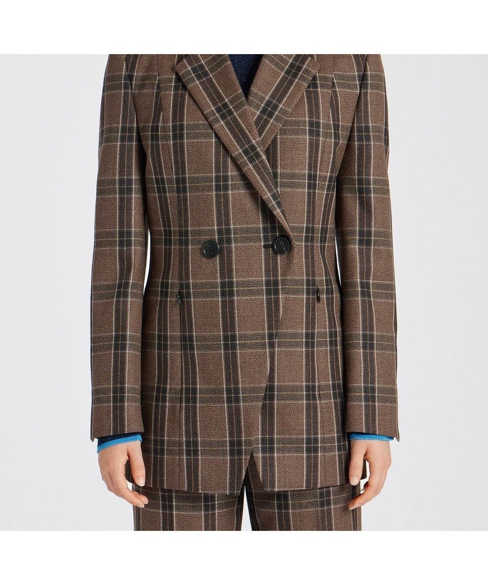 【ポール スミス/Paul Smith】のタータンチェック ジャケット 人気、トレンドファッション・服の通販 founy(ファニー) 　ファッション　Fashion　レディースファッション　Fashion for Women　アウター　Coat / Outerwear Collection　レディースジャケット・軽アウター　Jackets　テーラードジャケット / 通勤・きれいめスタイル　Tailored Jackets & Blazers　おすすめ　Recommended / Our Picks　イタリア　Italy　インナー　Innerwear　カッティング　Cutting Detail　ジャケット　Jacket, Outerwear　ストライプ　Stripe, Striped Pattern　セットアップ　Set-Up, Coordinated Outfit　チェック　Check, Plaid, Tartan　フロント　Front, Front Design　A/W・秋冬　Autumn/Winter　 other-1|ID: prp329100004648625 ipo3291000000033564470