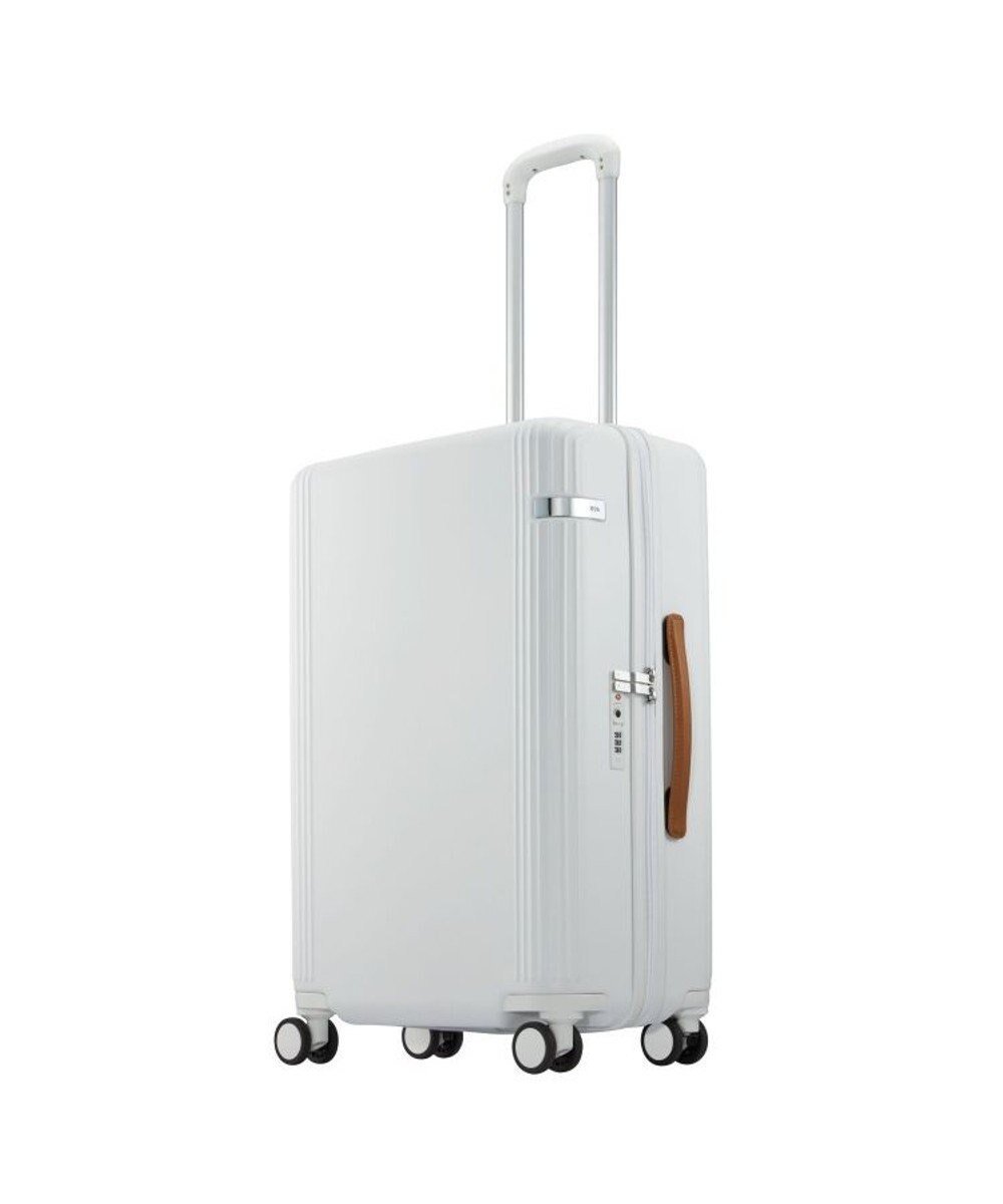 【エースバッグズアンドラゲッジ/ACE BAGS & LUGGAGE】のace. ファーニットZ スーツケース 56L 05043 エース キャリーケース インテリア・キッズ・メンズ・レディースファッション・服の通販 founy(ファニー) 　ファッション　Fashion　レディースファッション　Fashion for Women　トップス・カットソー　Cut & Sew Tops　ニット　Knit Tops & Sweaters　スーツ　Business Suits & Workwear　シンプル　Simple, Minimal　ポケット　Pocket, Pocket Detail　旅行　Travel　スーツケース キャリーケース　Suitcase / Carry Case　ホワイト|ID: prp329100004648813 ipo3291000000033569989
