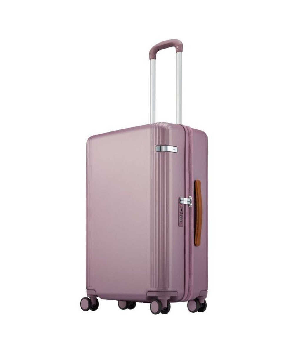 【エースバッグズアンドラゲッジ/ACE BAGS & LUGGAGE】のace. ファーニットZ スーツケース 56L 05043 エース キャリーケース インテリア・キッズ・メンズ・レディースファッション・服の通販 founy(ファニー) 　ファッション　Fashion　レディースファッション　Fashion for Women　トップス・カットソー　Cut & Sew Tops　ニット　Knit Tops & Sweaters　スーツ　Business Suits & Workwear　シンプル　Simple, Minimal　ポケット　Pocket, Pocket Detail　旅行　Travel　スーツケース キャリーケース　Suitcase / Carry Case　ピンク|ID: prp329100004648813 ipo3291000000033569992