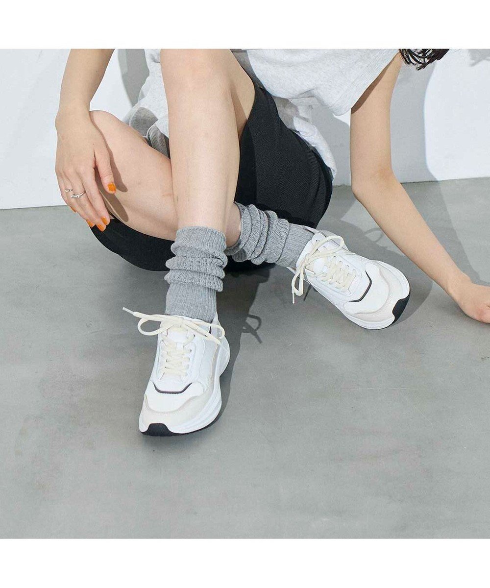 【モード エ ジャコモ/MODE ET JACOMO】のMODE ET JACOMO 【軽量】厚底レースアップスニーカー 人気、トレンドファッション・服の通販 founy(ファニー) ファッション Fashion レディースファッション Fashion for Women クール Cool, Chic シューズ Shoes, Footwear スタイリッシュ Stylish, Fashionable スニーカー Sneakers, Trainers 厚底 Platform Shoes 旅行 Travel 軽量 Lightweight, Ultra Light other-1|ID: prp329100004648843 ipo3291000000033570699