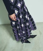 【グレース コンチネンタル/GRACE CONTINENTAL】のキカリップコンビスカート ブラック|ID: prp329100004648868 ipo3291000000033965964