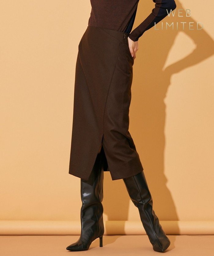 【ベイジ,/BEIGE,】の【WEB限定】MONTE ROSA / Iラインスカート インテリア・キッズ・メンズ・レディースファッション・服の通販 founy(ファニー) https://founy.com/ ファッション Fashion レディースファッション Fashion for Women スカート Skirts A/W・秋冬 Autumn/Winter |ID: prp329100004648902 ipo3291000000033572003