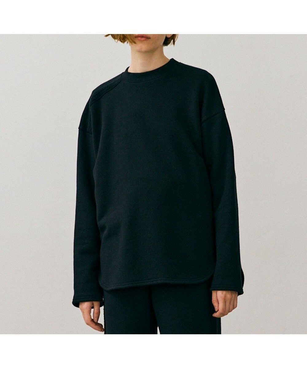 【ベイジ,/BEIGE,】の【BEIGE,ecru/WEB限定・洗える】LOOP BACK / コットンスウェットリブトップス インテリア・キッズ・メンズ・レディースファッション・服の通販 founy(ファニー) 　ファッション　Fashion　レディースファッション　Fashion for Women　トップス・カットソー　Cut & Sew Tops　レディースパーカー・カジュアルフーディー　Casual Hoodies & Sweatshirts　スウェット・クルーネックトップス　Sweatshirts & Crewnecks / Relaxed Fit Sweat Tops　スウェット / スエット　Sweatshirt, Sweatwear　夏　Summer　S/S・春夏　SS, Spring/Summer, Warm Season　洗える　Machine Washable　A/W・秋冬　Autumn/Winter　Black|ID: prp329100004649049 ipo3291000000033575040