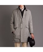 【ジョセフ アブード/JOSEPH ABBOUD / MEN】の【撥水/ダウン/ライナー取り外し可能】インターレースヘリンボン コート ライトグレー系7|ID: prp329100004649198 ipo3291000000034364595