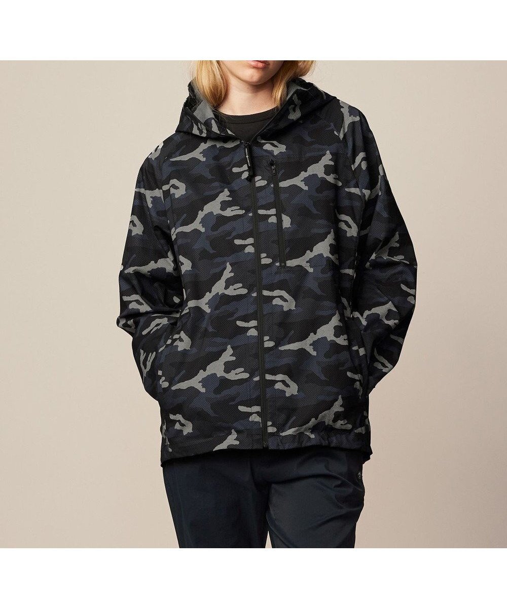 【ジョセフ アブード マウンテン/JOSEPH ABBOUD MOUNTAIN】の【ストレッチ/軽量/撥水/ポケッタブル】エンボスカモフラージュ パーカー インテリア・キッズ・メンズ・レディースファッション・服の通販 founy(ファニー) 　ファッション　Fashion　レディースファッション　Fashion for Women　アウター　Coat / Outerwear Collection　レディースジャケット・軽アウター　Jackets　アウトドア　Outdoor Clothing　コンパクト　Compact, Small Size　ジャケット　Jacket, Outerwear　ストレッチ　Stretch, Stretchy Fabric　パーカー　Hoodie, Parka　プリント　Print, Printed Pattern　メランジ　Melange, Mixed Yarn　夏　Summer　春　Spring　S/S・春夏　SS, Spring/Summer, Warm Season　軽量　Lightweight, Ultra Light　ネイビー系6|ID: prp329100004649206 ipo3291000000034724636