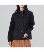 【ジェイ プレス/J.PRESS】の【リバーシブル】ウールナイロンリバーチェック スタンドカラー コート ネイビー×チェック系|ID: prp329100004649219 ipo3291000000033577305