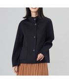 【ジェイ プレス/J.PRESS】の【リバーシブル】ウールナイロンリバーチェック スタンドカラー コート ネイビー×チェック系|ID: prp329100004649219 ipo3291000000033641285