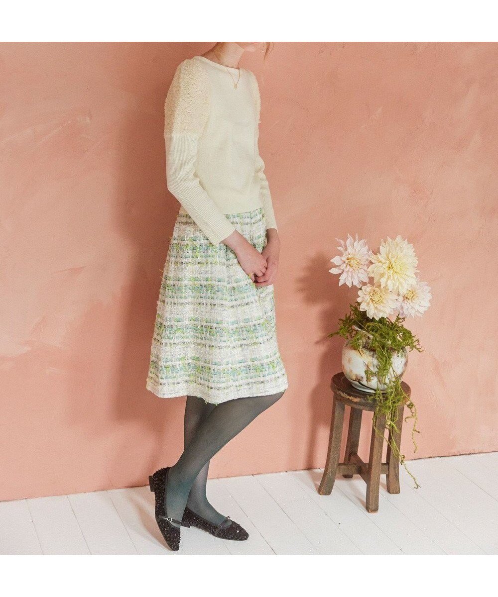 【トッカ/TOCCA】のSEQUINS TWEED スカート 人気、トレンドファッション・服の通販 founy(ファニー) 　ファッション　Fashion　レディースファッション　Fashion for Women　スカート　Skirts　スパンコール　Sequins, Sequin Embellishment　ツイード　Twill, Twill Weave　トレンド　Trend, Trending Now　A/W・秋冬　Autumn/Winter　 other-1|ID: prp329100004649221 ipo3291000000033641286
