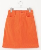 【23区 ゴルフ/NIJYUSANKU GOLF】の【WOMEN】【EC限定】コーデュロイスカート オレンジ系|ID: prp329100004649225 ipo3291000000035636050