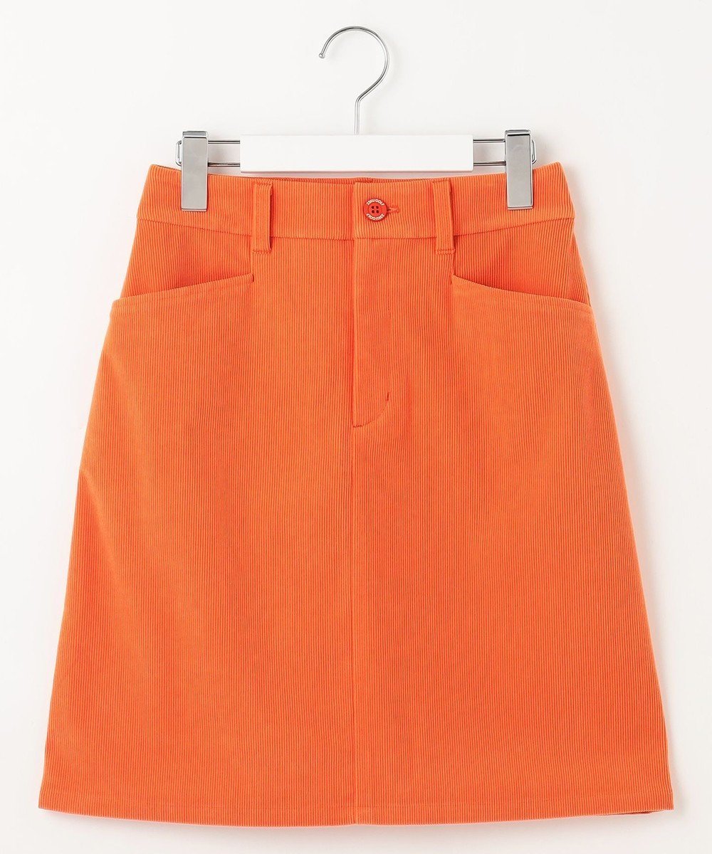 【23区 ゴルフ/NIJYUSANKU GOLF】の【WOMEN】【EC限定】コーデュロイスカート インテリア・キッズ・メンズ・レディースファッション・服の通販 founy(ファニー) 　ファッション　Fashion　レディースファッション　Fashion for Women　スカート　Skirts　オレンジ　Orange　オータム　Autumn Fashion　コーデュロイ　Corduroy, Cord Fabric　ゴルフ　Golf　ストレッチ　Stretch, Stretchy Fabric　トレンド　Trend, Trending Now　ベーシック　Basic, Essential　台形　A-Line, Trapezoid Shape　秋　Autumn　A/W・秋冬　Autumn/Winter　オレンジ系|ID: prp329100004649225 ipo3291000000035636050