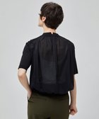 【ベイジ,/BEIGE,】の【洗える】LAURA / 半袖ニット 人気、トレンドファッション・服の通販 founy(ファニー) ファッション Fashion レディースファッション Fashion for Women トップス・カットソー Cut & Sew Tops ニット Knit Tops & Sweaters ギャザー Gathered, Ruffled シアー Sheer, See-Through セーター Sweater, Knitwear モックネック Mock Neck, Short Turtleneck ビジネス 仕事 通勤 Business / Work / Commuting 半袖 Short Sleeve, Half Sleeve 夏 Summer 定番 Standard, Basic Item S/S・春夏 SS, Spring/Summer, Warm Season 洗える Machine Washable 秋 Autumn A/W・秋冬 Autumn/Winter thumbnail Black|ID: prp329100004649231 ipo3291000000033577483