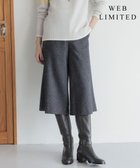 【ジェイ プレス/J.PRESS】の【WEB限定】ネップヘリンボーン ガウチョ パンツ 【WEB限定】グレー系|ID: prp329100004649242 ipo3291000000033642800
