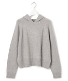 【ジェイプレスヨークストリート/J.PRESS YORK STREET】の【WOMEN】ウールカシミヤ フーディニット ライトグレー系|ID: prp329100004649256 ipo3291000000033578148