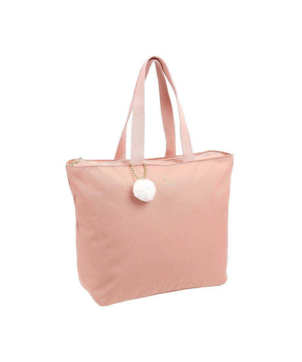 【エースバッグズアンドラゲッジ/ACE BAGS & LUGGAGE】のKanana project COLLECTION VYG エマ 67693 トートバッグ インテリア・キッズ・メンズ・レディースファッション・服の通販 founy(ファニー) 　ファッション　Fashion　レディースファッション　Fashion for Women　バッグ　Bags　シンプル　Simple, Minimal　チャーム　Charm, Pendant　ポケット　Pocket, Pocket Detail　ピンク|ID: prp329100004649272 ipo3291000000033578778