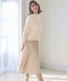 【エニィ スィス/any SiS】の【大人百花掲載 ヨンアさん着用】2SET パウダータッチ ツインセット アイボリー|ID: prp329100004649368 ipo3291000000034515472