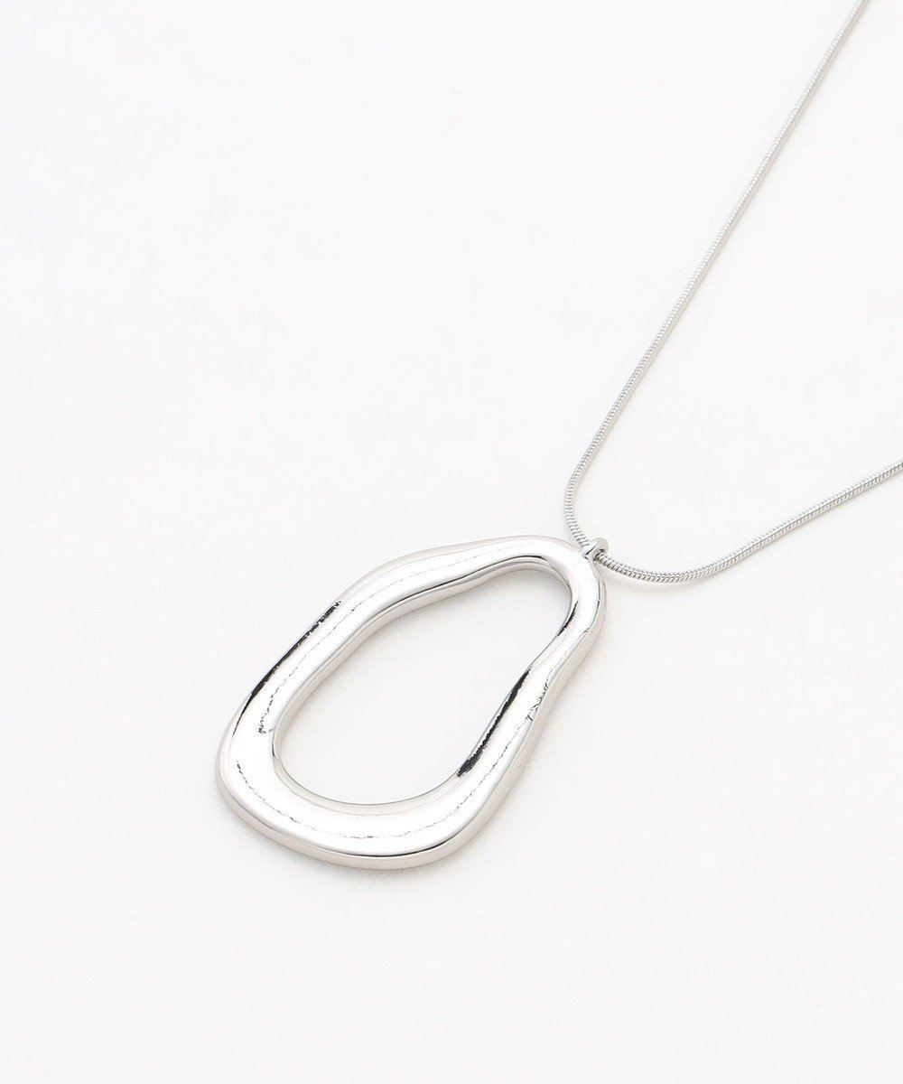 【エニー/ANY】のメタルモチーフスライドネックレス インテリア・キッズ・メンズ・レディースファッション・服の通販 founy(ファニー) 　ファッション　Fashion　レディースファッション　Fashion for Women　ジュエリー　Jewelry　ネックレス　Necklaces & Pendants　アクセサリー　Fashion Accessories　シンプル　Simple, Minimal　スマホ　Smartphone, Mobile Device　ネックレス　Necklace, Pendant Necklace　メタル　Metal, Metal Parts　モチーフ　Motif, Design Theme　ロング　Long, Long-Length　再入荷　Restock / Back in Stock　シルバー|ID: prp329100004649395 ipo3291000000035628006