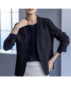 【エニィ スィス/any SiS】のビューティサーモ2WAYストレッチ ノーカラージャケット ブラック|ID: prp329100004649406 ipo3291000000033942863