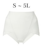 【ブラデリス ニューヨーク/BRADELIS New York】の【BRADELIS NewYork peace】綿混楽々dailyソフトショーツ25 補正下着 深め ヒップアップ お腹スッキリ オフホワイト|ID: prp329100004649408 ipo3291000000033581028