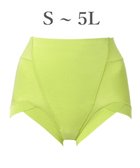 【ブラデリス ニューヨーク/BRADELIS New York】の【BRADELIS NewYork peace】綿混楽々dailyソフトショーツ25 補正下着 深め ヒップアップ お腹スッキリ ライムグリーン|ID: prp329100004649408 ipo3291000000033581037