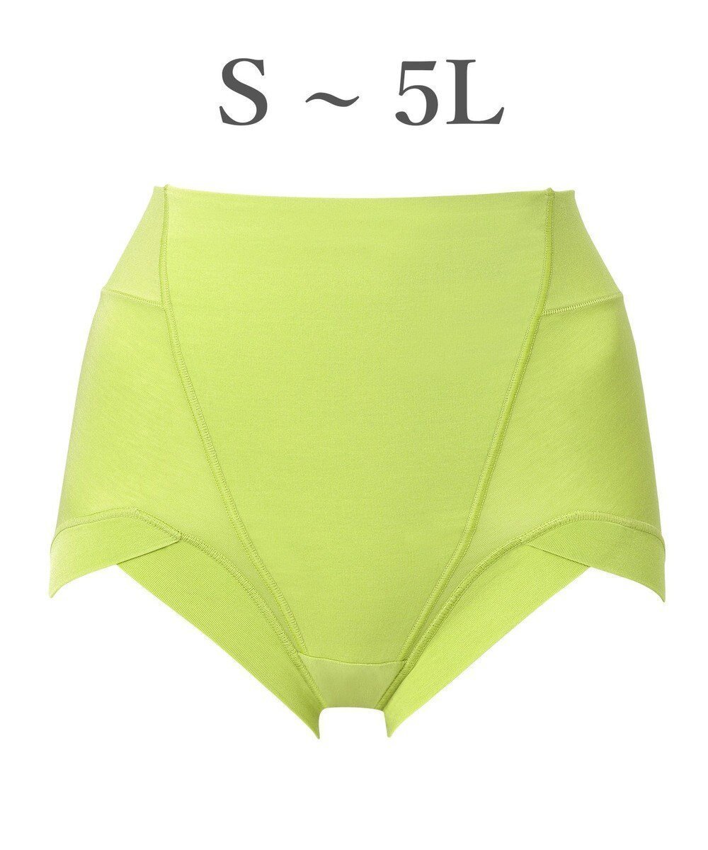 【ブラデリス ニューヨーク/BRADELIS New York】の【BRADELIS NewYork peace】綿混楽々dailyソフトショーツ25 補正下着 深め ヒップアップ お腹スッキリ インテリア・キッズ・メンズ・レディースファッション・服の通販 founy(ファニー) 　ファッション　Fashion　レディースファッション　Fashion for Women　下着・ランジェリー　Lingerie & Intimates　ショーツ・ランジェリー用ボトムス　Panties / Briefs / Lingerie Bottoms　アンダーウェア・ベースインナー・肌着　Underwear / Base Layer / Undergarments　アンダー　Underwear Essentials　カッティング　Cutting Detail　シェイプ　Shape, Slim Fit　ショーツ　Shorts, Short Pants　スーピマ　Supima, Premium Cotton　パターン　Pattern, Design Print　フィット　Fit, Slim Fit　フロント　Front, Front Design　メッシュ　Mesh, Net Fabric　ランジェリー　Lingerie, Intimate Wear　新作・新入荷　New Arrivals / New In　おすすめ　Recommended / Our Picks　ライムグリーン|ID: prp329100004649408 ipo3291000000033581037