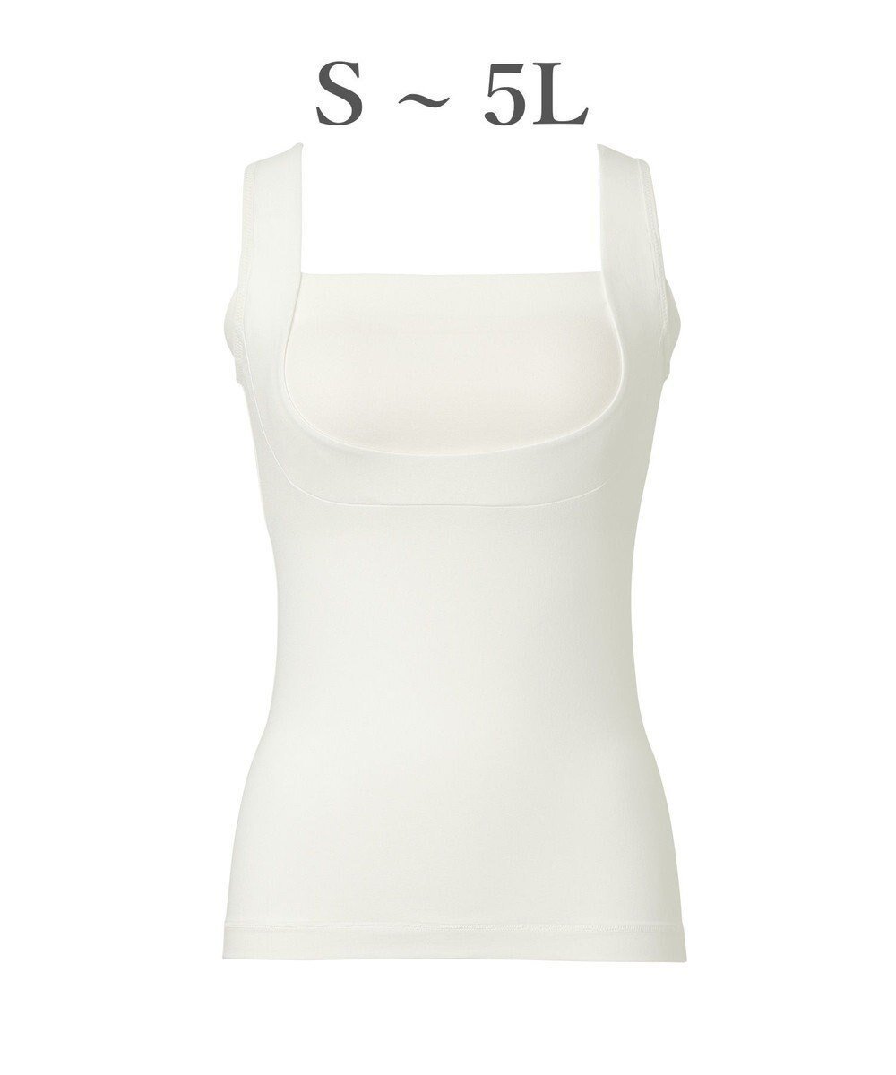【ブラデリス ニューヨーク/BRADELIS New York】の【BRADELIS NewYork peace】綿混楽々dailyブラキャミ25 ノンワイヤー 補正下着 カップ付き ブラトップ インテリア・キッズ・メンズ・レディースファッション・服の通販 founy(ファニー) 　ファッション　Fashion　レディースファッション　Fashion for Women　トップス・カットソー　Cut & Sew Tops　キャミソール&ノースリーブ　Camisoles & Sleeveless Tops　下着・ランジェリー　Lingerie & Intimates　アンダーウェア・ベースインナー・肌着　Underwear / Base Layer / Undergarments　アンダー　Underwear Essentials　インナー　Innerwear　カッティング　Cutting Detail　シェイプ　Shape, Slim Fit　ショーツ　Shorts, Short Pants　シンプル　Simple, Minimal　スタイリッシュ　Stylish, Fashionable　スポーツ　Sports, Activewear　スーピマ　Supima, Premium Cotton　セパレート　Separate, Two-Piece　トライアングル　Triangle, Triangular Shape　パターン　Pattern, Design Print　ポケット　Pocket, Pocket Detail　メッシュ　Mesh, Net Fabric　ヨガ　Yoga, Yoga Wear　ランジェリー　Lingerie, Intimate Wear　レース　Lace, Lace Fabric　ワイヤー　Wire, Wired Bra　新作・新入荷　New Arrivals / New In　おすすめ　Recommended / Our Picks　オフホワイト|ID: prp329100004649414 ipo3291000000033581072
