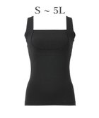 【ブラデリス ニューヨーク/BRADELIS New York】の【BRADELIS NewYork peace】綿混楽々dailyブラキャミ25 ノンワイヤー 補正下着 カップ付き キャミソール ブラトップ ブラック|ID: prp329100004649414 ipo3291000000036867149