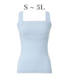 【ブラデリス ニューヨーク/BRADELIS New York】の【BRADELIS NewYork peace】綿混楽々dailyブラキャミ25 ノンワイヤー 補正下着 カップ付き キャミソール ブラトップ サックス|ID: prp329100004649414 ipo3291000000036867157