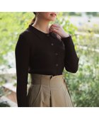 【エニィ スィス/any SiS】のCICA加工 襟デザイン ニット ブラウン|ID: prp329100004649430 ipo3291000000034414917
