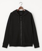 【ジョセフ アブード マウンテン/JOSEPH ABBOUD MOUNTAIN】の【軽量/ソフト/イージーケア】ソフトダンボールニットジップパーカー ブラック系|ID: prp329100004649436 ipo3291000000033581243