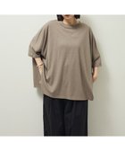 【グリーンパークス/Green Parks】のスラブカットチュニック Gray Beige|ID: prp329100004649441 ipo3291000000033581287